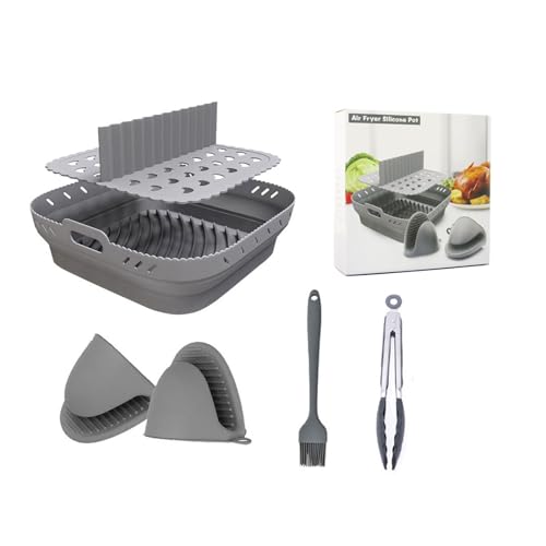 Silicone Air Fryers Liner Divider Mitts Reusable Air Fryers Accessories Air Fryers Liner with