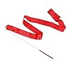 Dance Ribbon Ritmische Gymnastiek Streamer Rod Baton Twirling Partij Red ZRONG