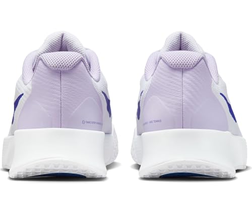 Nike Vapor Lite 3 Women's Hard Court Tennis Shoes (FZ2156-500, Amethyst Tint/White/Hydrangeas/Deep Night)3