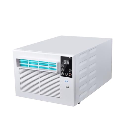 Deerou 小型 移動式エアコン コンパクトクーラー 550W高冷房能力/除湿機能搭載 280W省エネ設計 8時間2kWh低消費電力 (25dB) 10kg軽量ポータブル 操作簡単 3~5畳対応 16~30℃温度調節 寝室・キャンプ・学生寮用 (ホワイト