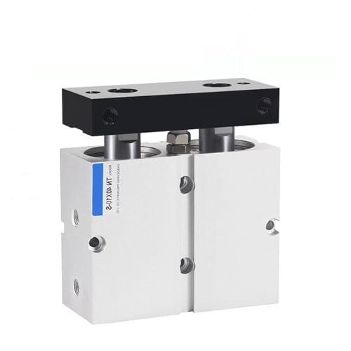 Cylindre pneumatique TN40 pour stabiliser les charges lourdes avec guidage double arbre