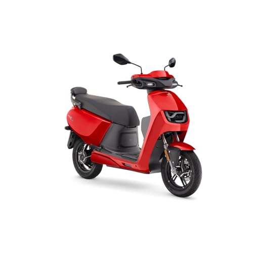 Image of VIDA VX2 Plus Electric Scooter by HERO MotoCorp, Removable Battery, 142 km IDC Range, 80 km /h Top Speed, Pearl Red (Ex-Showroom)