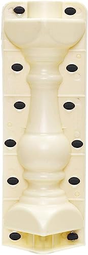 40CM Molde de jardín de hormigón Balaustrada Pilar Post Pedestal Molde Barandilla Valla