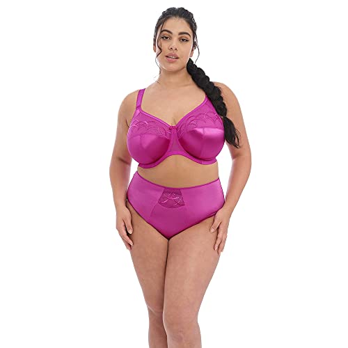 Elomi Women's Plus Size Cate Underwire Full Cup Banded Bra, Camelia, 34GG