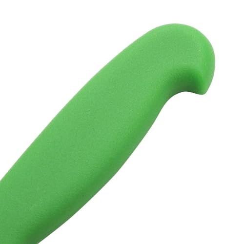 Hygiplas Serrated Vegetable Chef Knife Green 10.5cm - Stainless Steel Sharp Blade, Corrosion and Rust Resistant, Dishwasher Safe C862 - Image 5