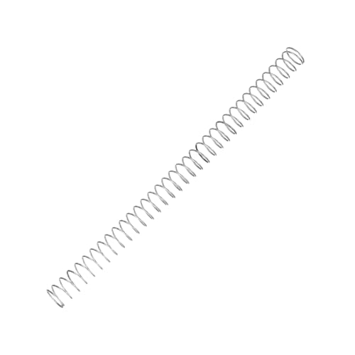 MECCANIXITY Small Compression Spring 20 mm OD 1.5 mm Wire Diameter 305 mm Free Length 304 Stainless Steel Extension Spring for Shop Home Repairs DIY Projects (Silver Tone, Pack of 1)