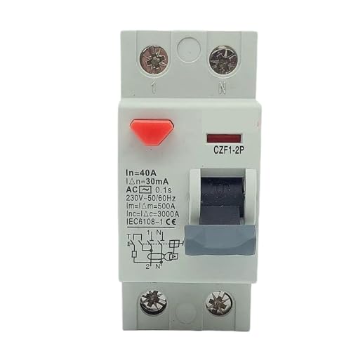 Disjoncteur résiduel CZK6 pour stopper les fuites électriques de terre