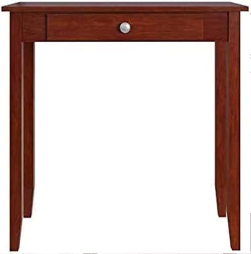 Image of Sheesham Wood Console Table || Wood Study Table for Living Room, Study Room || (Walnut-Finish, 32x18x27 Inch)