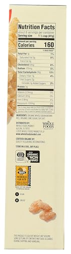 365 by Whole Foods Market, Organic Brown Rice Crisps Cereal, 12 Ounce - image 2