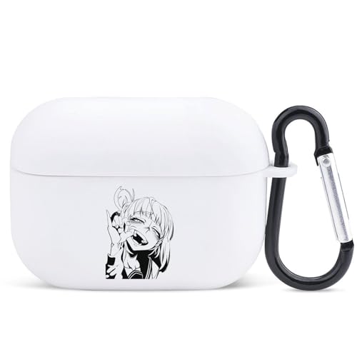 �l�̃q�[���[�A�J�f�~�A �g�K�q�~�R AirPods Pro �P�[�X (2023/2022/2019)�p AirPods Pro ��2����/�P�[�X AirPods Pro2 �L�[�`�F�[���t�� TPU�J�o�[ [�h�o&�ϏՌ���] �����[�d�\