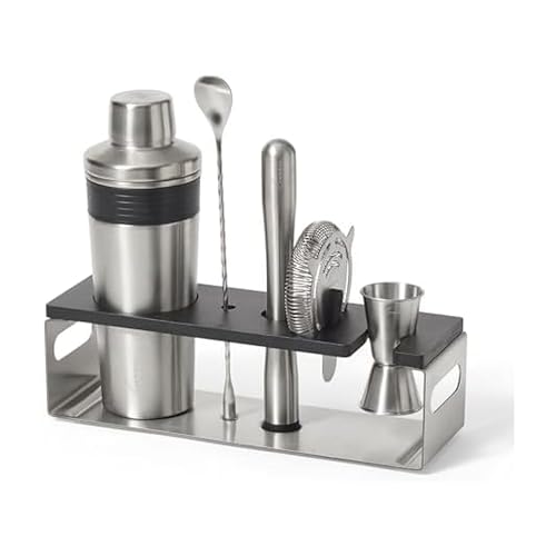 Rabbit Classic Bar Tool Set – 6-Piece Stainless Steel Cocktail