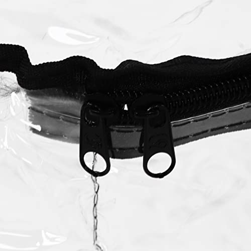 Xpssjmu Christmas Wreath Storage Container Transparent Round Storage Bag Black Edge Pvc Heavy Duty Storage Bag Protect Your Holiday Wreath From Dust(1 Pcs) #TOP2