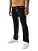 True Religion Men's Ricky Super T Flap Jeans – Flap Back Pockets- Black Rinse, 36