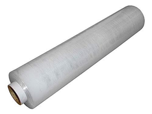 Heavy Duty Strong Pallet / StretchWrap / Shrink Wrap Packaging Cling Film - 400mm x 220m Pallet Stretch Wrap for Moving Home Furniture Luggage and Parcel