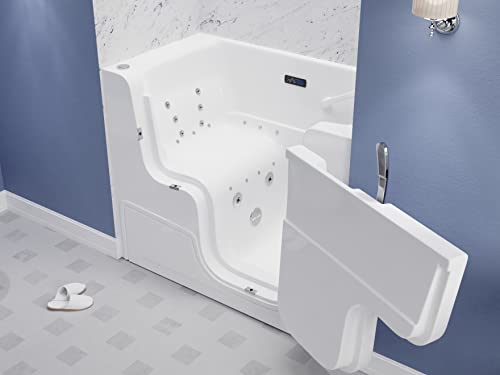 ANZZI Walk-In Bathtub 29 x 52 in Wheelchair Accessible Right...