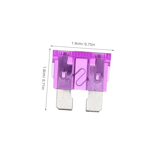 Kit de fusibles automotrices ULTECHNOVO, 150 piezas, para autos, camiones, RV y motocicletas, con caja de almacenamiento miniatura 2