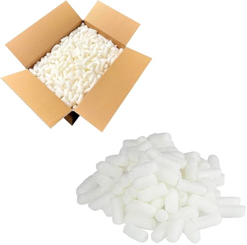 RFE EcoFlo Biodegradable Packing Peanuts - Protective Postal Mailing Packaging Packing Void Loose Fill Filler Filling Supplies (0.5 Cubic Feet - 14 litres)