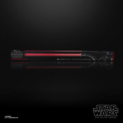 Star Wars The Black Series Asajj Ventress Force FX Lichtschwert mit LEDs und Soundeffekten, Rollenspiel-Artikel zum… – Bild 7
