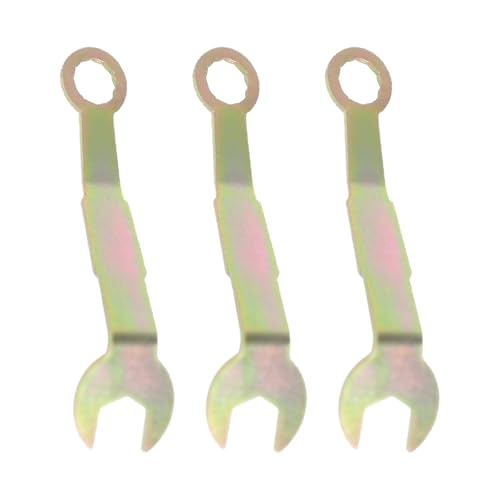 Llave de ajuste plegable para puertas empotradas, 3 piezas, herramienta portátil para ajuste de bisagras, resistente, para reparación de puertas de clóset miniatura 1