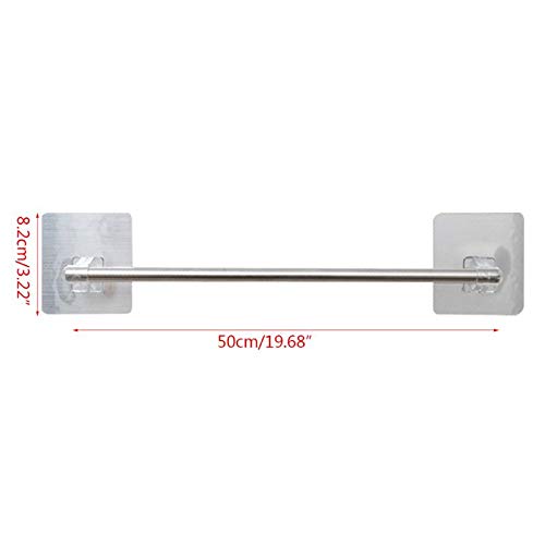 Support de bain en acier inoxydable pour serviette de douche - 5