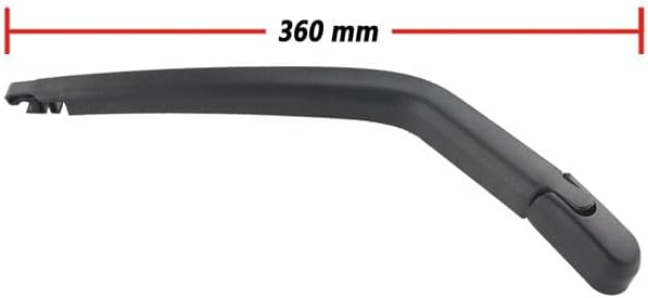 Car Rear Windshield Wiper Arm for Suzuki Wagon 2004, Back Wiper Arm Blade Set Rubber Cleaning Window Replacements Parts