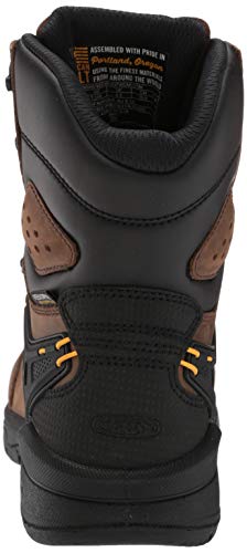 KEEN Utility Men's Dover 8" Leather Waterproof Composite Toe Work Boot3