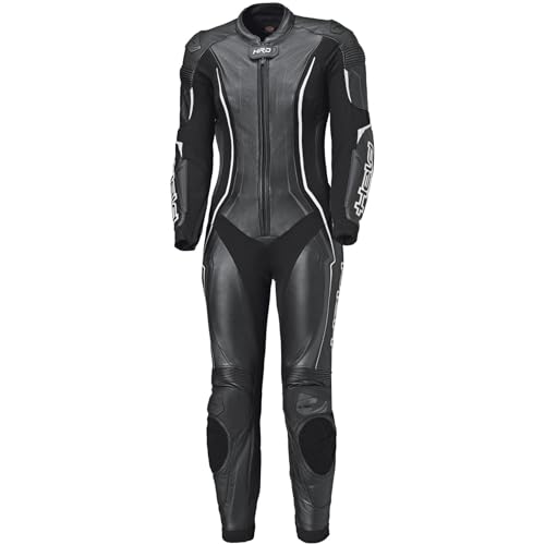 Held Ayana 3 Lady Mono de piel para mujer, traje de carreras, color blanco y negro, 44