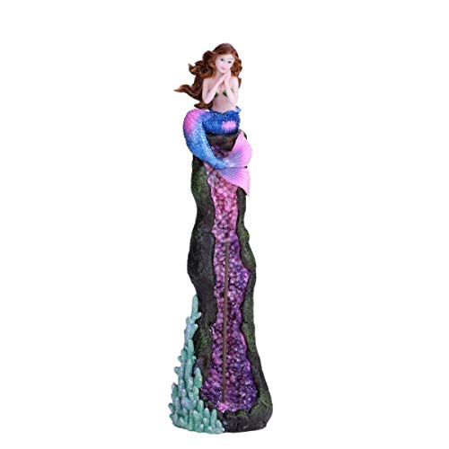 Pacific Mermaid Incense Stick Holder Burner, 11 1/2 Inch
