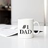 Dad Coffee Mug and Keychain, Funny Novelty Idea Gifts for Dad, Dad Coffee Cup for Birthday, Fathers Day, Thanksgiving, Christmas, New Year from Daughter, Son, Child Pride - Image 5