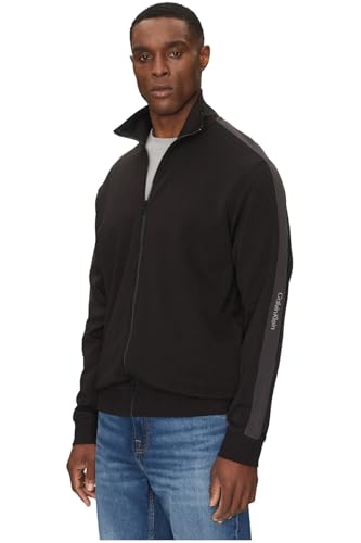 Calvin Klein Sudadera con Cremallera Hombre Tape Zip Through con...