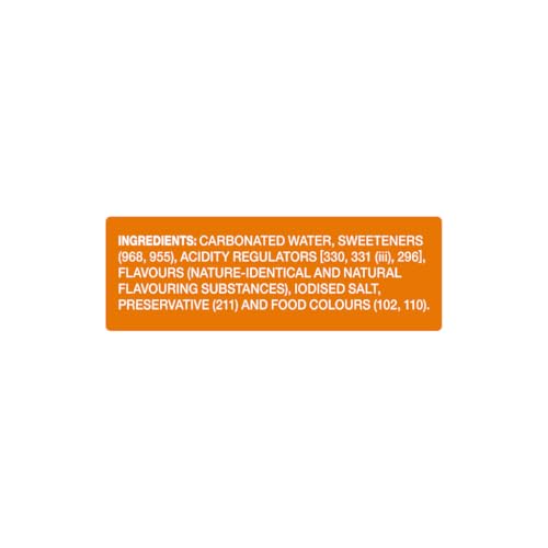Image of Paper Boat Zero Yuzu Orange Sparkling Water, Pack of 8, 600ml Each | Zero Sugar, Zero Calories | Sugar Free| Flavoured Carbonated Water | No Aspartame