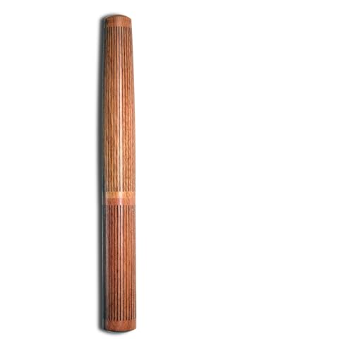 SeventyTwo Handmade Glass Dip Pen with Wood Handle, Calligraphy Writing Pen with Glass Nib (Brown)