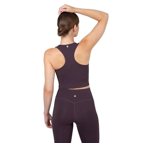 Image of YITTY Active Sports Bra Tank, Tank Top for Women with Built-in Bra, Racerback, Removable Cups, Low-Impact Yoga and Gym