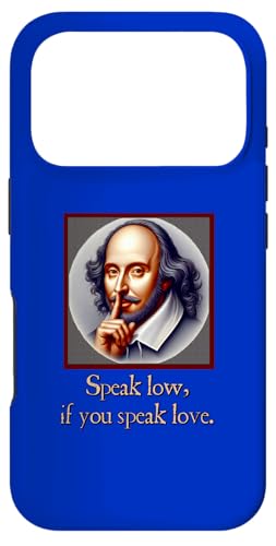 Speak Low Love Much Ado About Nothing �V�F�C�N�X�s�A�̈��p �X�}�z�P�[�X iPhone 17 Pro �p