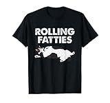 Fat Kitten Funny Cat Rolling Fatties T-Shirt