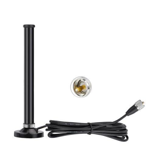 Antena VHF UHF móvil para comunicación marítima y rutas todoterreno con PL259