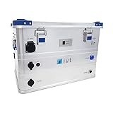 IVT Mobile Power Station PS-2000 2000W, LiFePO4-Akku 12,8V/105Ah, 230V-Steckdose 12V 2 x 5V-USB...