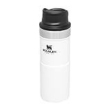 Stanley Trigger Action Travel Mug Thermobecher 0.47L Polar - Kaffeebecher To Go Auslaufsicher - Thermosflasche für Kaffee, Tee & Wasser - BPA-Frei - Edelstahl - Spülmaschinenfest
