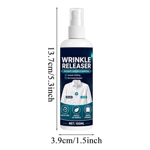 Problema de ropa adherida resuelto con el spray estático de 100 ml no pegajoso 5
