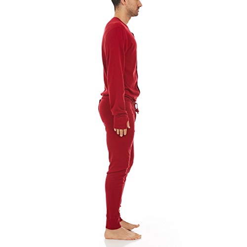 100% Merino Wool Union Suit - Mens Midweight Thermal Base Layer3