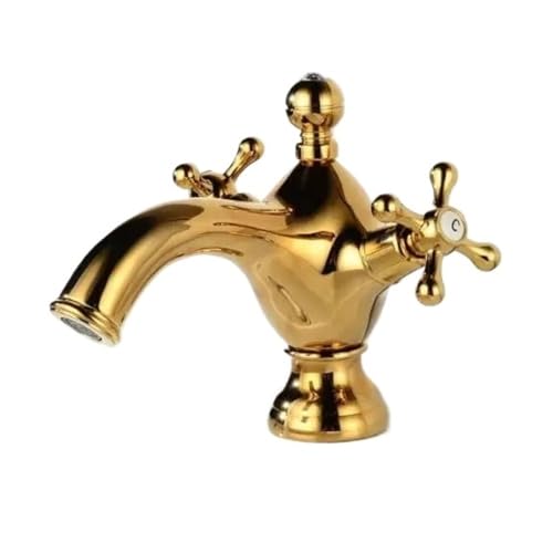 Mélangeur de bidet de lavabo doré à double commande XT836 - 2