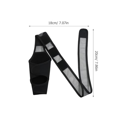 Image of Dog Leg Brace for Injury Recovery Adjustable Neoprene Support for Front and Legs Breathable and Comfortable Design Weak or Senior Dogs 7.87X7.08 Inches
