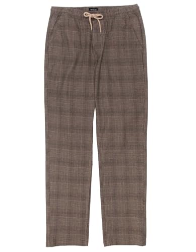 Brixton Broadway Houndstooth Relaxed Elastic Waist Mens Pants