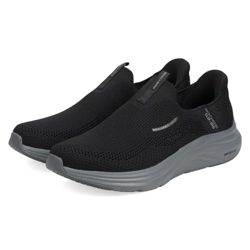 Skechers - Mens Vapor Foam - Volann Sneakers, Color Black/Gray, Size: 10 M US