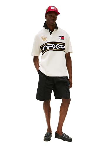 Tommy Hilfiger Men's APXGP Collection Graphic Logo Polo3