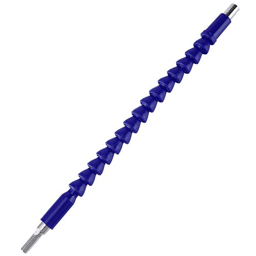 290mm elastyczny przedłużacz wkrętak 1/4 "uchwyt sześciokątny uchwyt na bity Link do akcesoriów do wiertarek elektronicznych (niebieski)