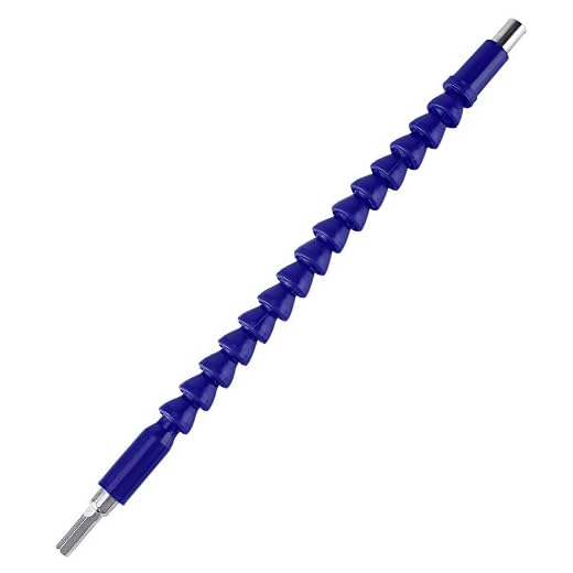 290mm Flexibel f?rl?ngningsskruvmejselbit 1/4"Hex Shank Shank Bits Holder Link f?r Electronice borrtillbeh?r (bl?)