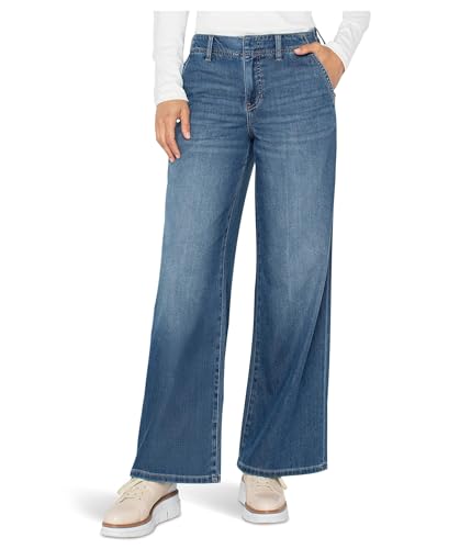 Liverpool Women's Weekender Relaxed Mid-Rise Jeans 30