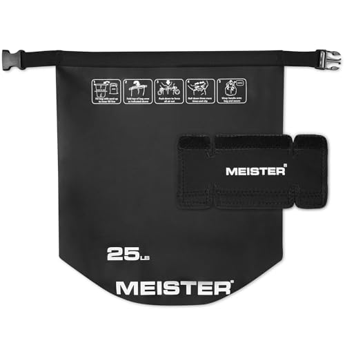Meister BEAST Portable Sand Kettlebell - Soft Sandbag Weight - 25lb / 11.3kg - Black - Image 3
