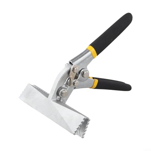 Pince à cintrer en tôle avec mâchoire large pour soudage - Utilisation dans la construction de cadres en acier léger pour portes et fenêtres (A)